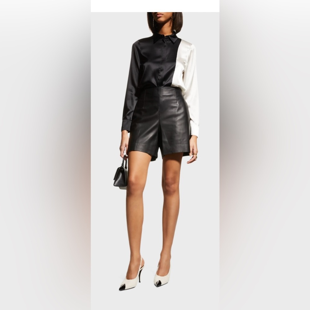 ALICE & OLIVIA WILLA PLACKET TOP - Picture 5 of 14
